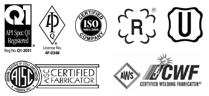 Kennedy Fabricating Certifications